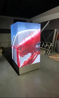 恩施東西湖P2.0安裝完畢   尺寸：0.96x1.6x3   像素點：1440x800
